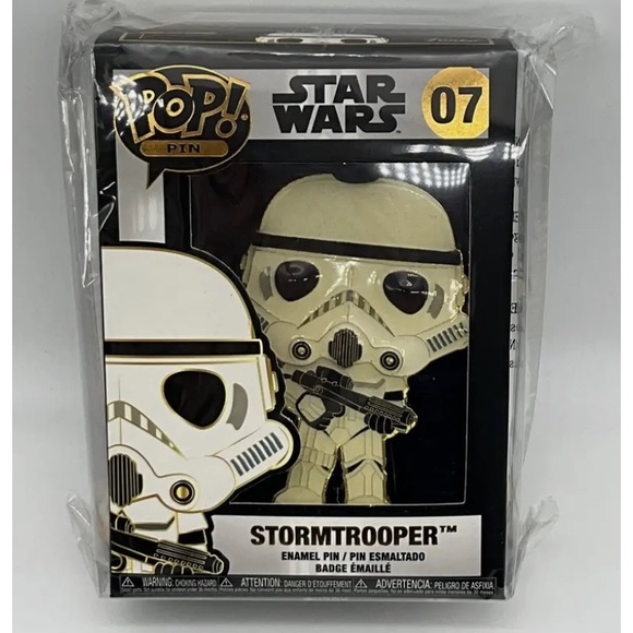 Funko Other - Funko Pop! PIN - Star Wars: STORM TROOPER #07 671803318403 New Sealed